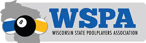Wisconsin State Pool Players Association logo.