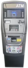 ATM cash machine.