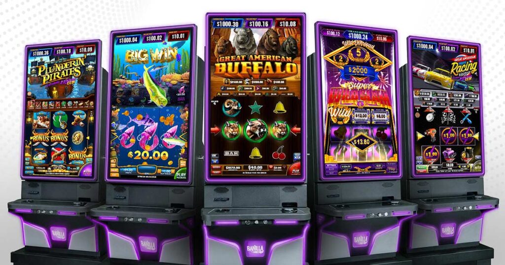 Banilla Fury 43" cabinet amusement games.