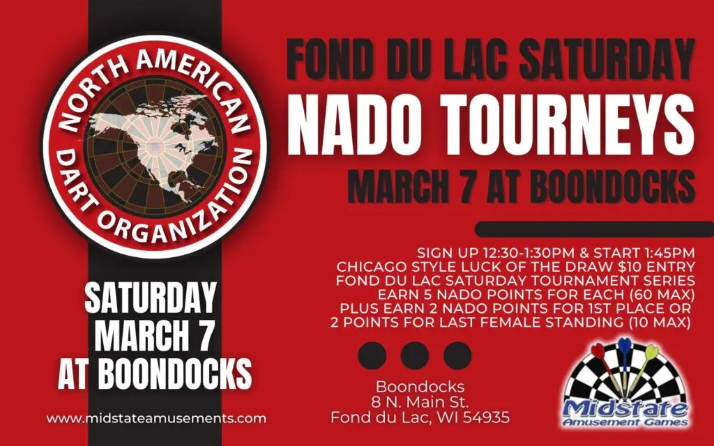 Boondocks NADO Dart Tournament